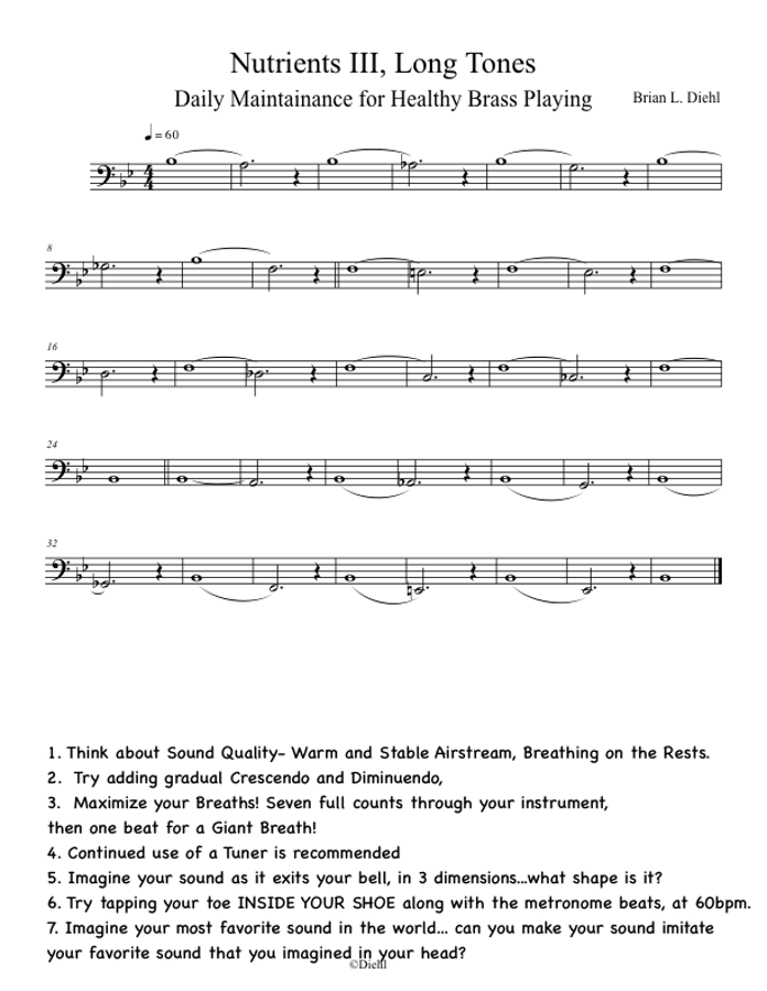 Nutirents III Long Tones, with explan - Trombone copy